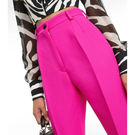 Dolce&Gabbana High-rise Virgin Wool Pants - Image 3
