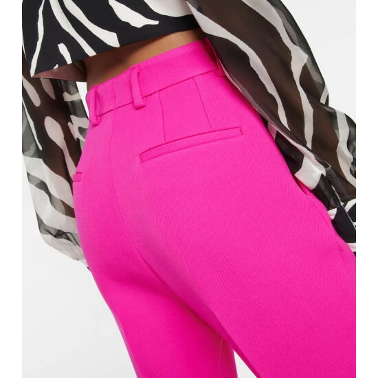 Dolce&Gabbana High-rise Virgin Wool Pants - Image 4