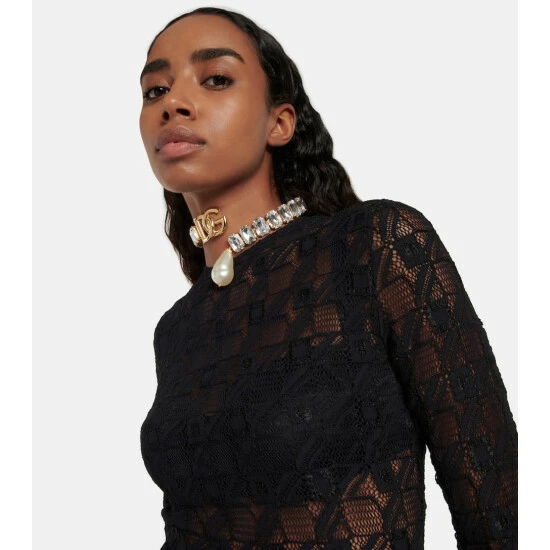 Dolce&Gabbana Crystal-embellished Choker - Image 2