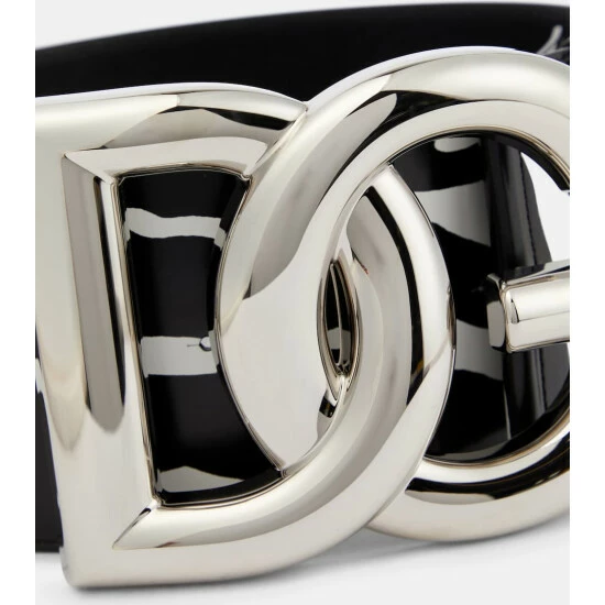 Dolce&Gabbana DG Zebra-print Leather Belt - Image 2