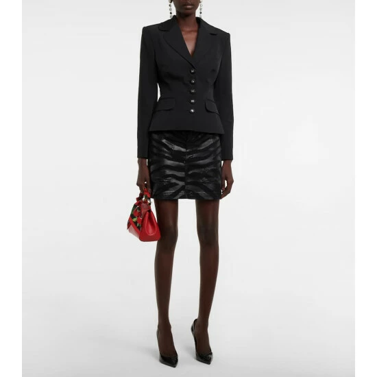 Dolce&Gabbana Technical Gabardine Blazer