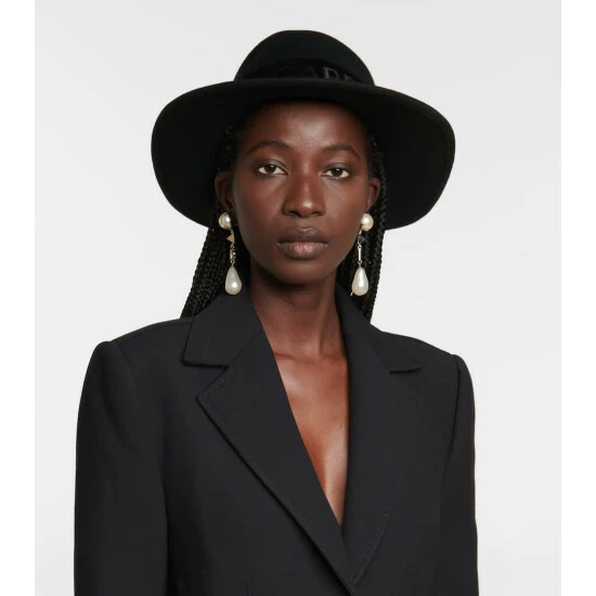 Dolce&Gabbana Virgin Wool Fedora - Image 4