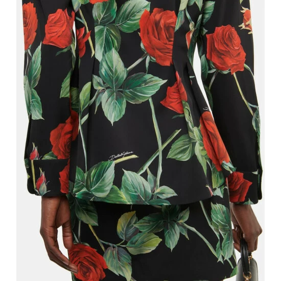 Dolce&Gabbana Floral Silk-blend Shirt - Image 5