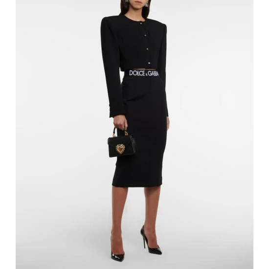 Dolce&Gabbana Logo Midi Skirt