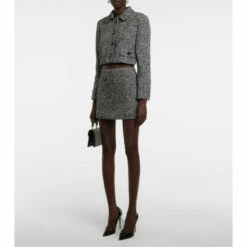 Dolce&Gabbana Cropped Tweed Jacket