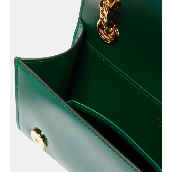 Dolce&Gabbana 3.5 Patent Leather Crossbody Bag - Image 2