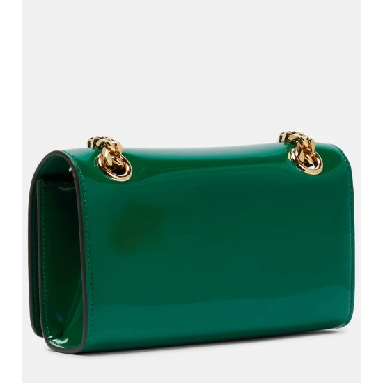 Dolce&Gabbana 3.5 Patent Leather Crossbody Bag - Image 3