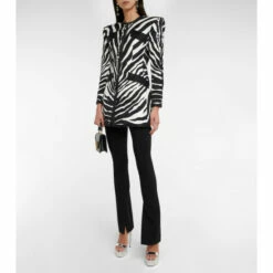 Dolce&Gabbana Zebra-print Brocade Jacket