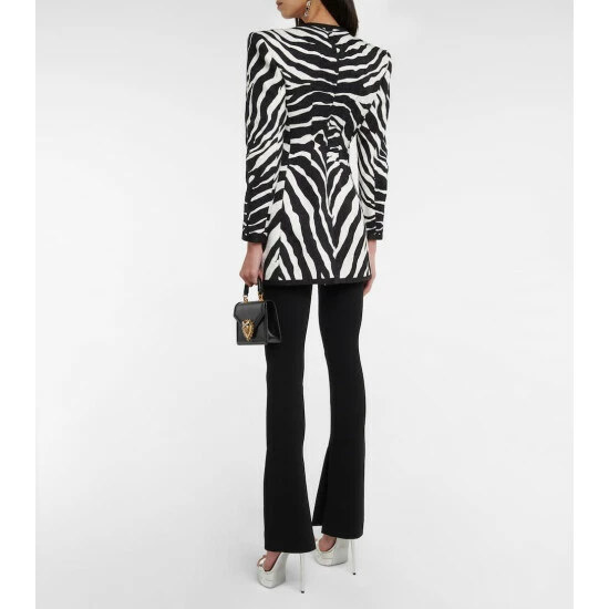 Dolce&Gabbana Zebra-print Brocade Jacket - Image 2