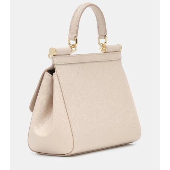 Dolce&Gabbana Sicily Small Leather Tote - Image 3