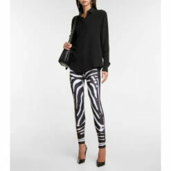 Dolce&Gabbana Zebra-print High-rise Leggings