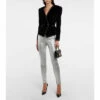 Dolce&Gabbana Metallic High-rise Skinny Jeans