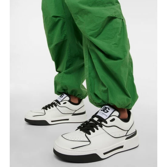 Dolce&Gabbana Leather Sneakers - Image 3