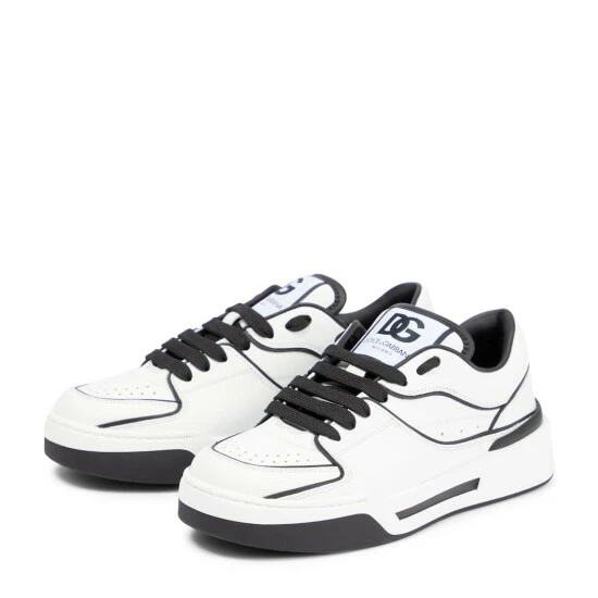 Dolce&Gabbana Leather Sneakers - Image 4