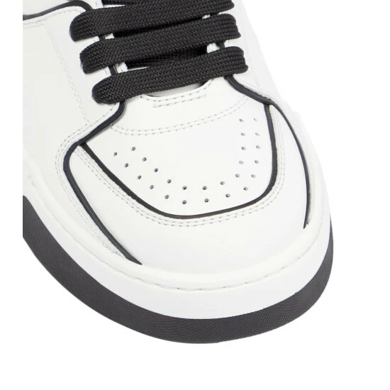 Dolce&Gabbana Leather Sneakers - Image 5