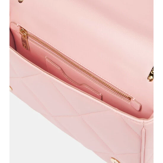 Dolce&Gabbana 3.5 Quilted Leather Crossbody Bag - Image 2