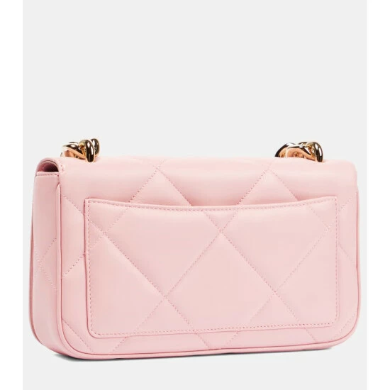 Dolce&Gabbana 3.5 Quilted Leather Crossbody Bag - Image 3