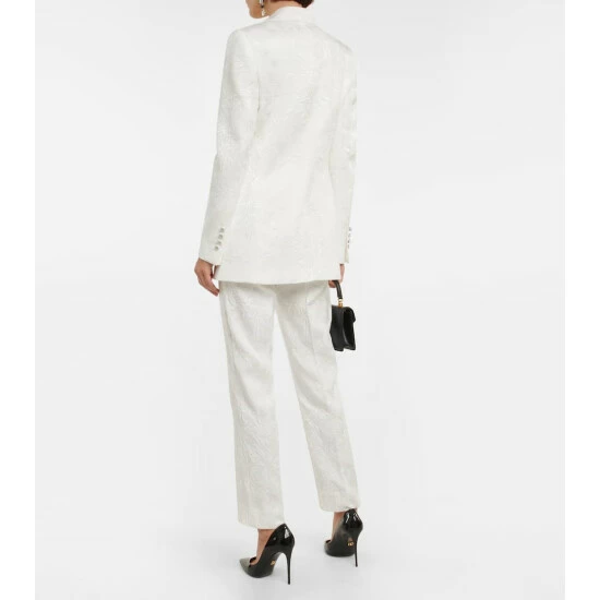 Dolce&Gabbana Turlington Floral Brocade Blazer - Image 2