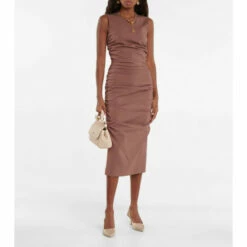 Dolce&Gabbana Cardinale Satin Slingback Pumps