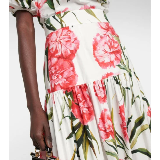 Dolce&Gabbana Cotton Maxi Skirt - Image 3