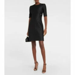 Dolce&Gabbana Floral Jacquard Midi Dress