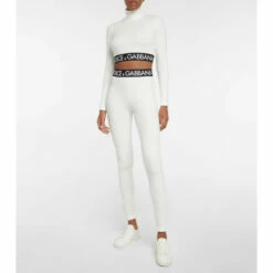 Dolce&Gabbana Logo Cotton-blend Leggings