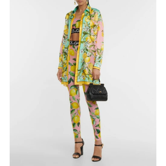 Dolce&Gabbana Printed Sports Bra - Image 4