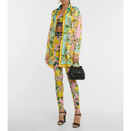 Dolce&Gabbana Printed Leggings - Image 4