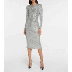 Dolce&Gabbana Sequined Midi Dress