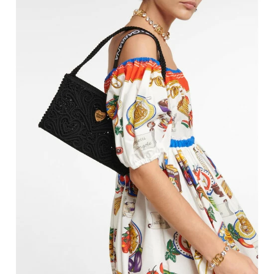 Dolce&Gabbana Beatrice Lace Shoulder Bag