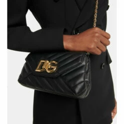 Dolce&Gabbana Small Quilted Leather Shoulder Bag
