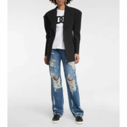 Dolce&Gabbana Portofino Leather Sneakers