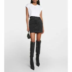 Dolce&Gabbana Logo Cotton Jersey Crop Top