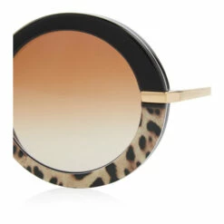 Dolce&Gabbana Printed Round Sunglasses