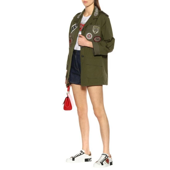 Dolce&Gabbana Portofino Leather Sneakers