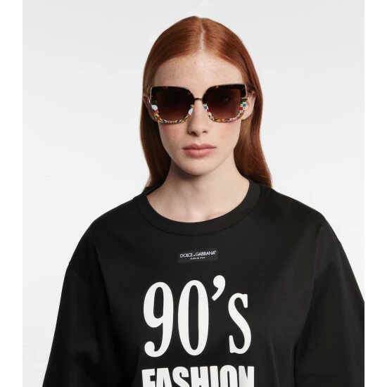 Dolce&Gabbana Oversized Square Sunglasses - Image 2