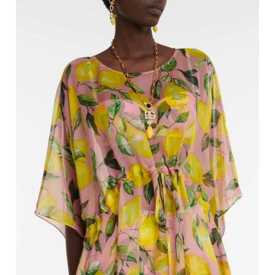 Dolce&Gabbana Printed Silk Charmeuse Minidress - Image 3