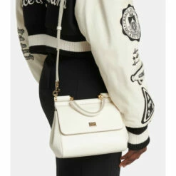 Dolce&Gabbana Sicily Small Leather Shoulder Bag