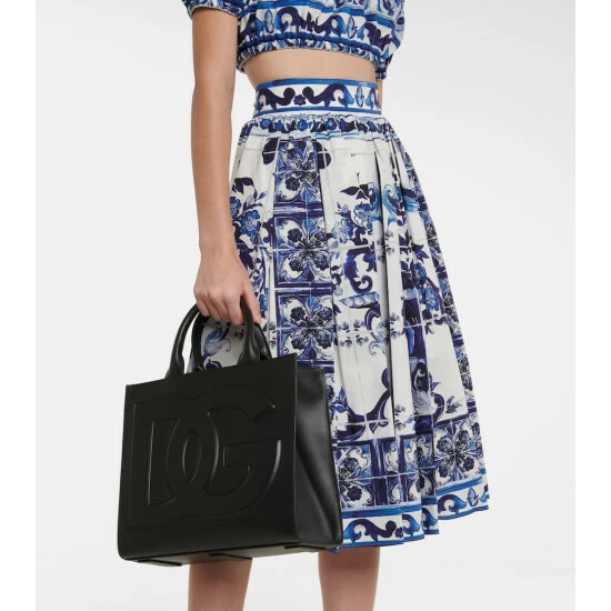 Dolce&Gabbana DG Daily Small Leather Tote