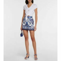 Dolce&Gabbana DG Embellished Cotton Tank Top