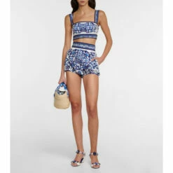 Dolce&Gabbana Printed Cotton Shorts