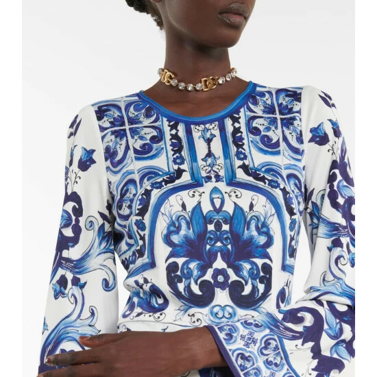 Dolce&Gabbana Printed Minidress - Image 3