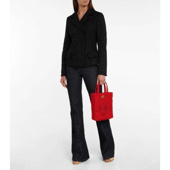 Dolce&Gabbana Beatrice Lace Tote - Image 4