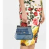 Dolce&Gabbana Sicily Small Denim Shoulder Bag
