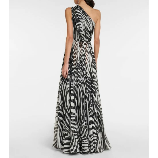 Dolce&Gabbana Printed Silk Gown - Image 2