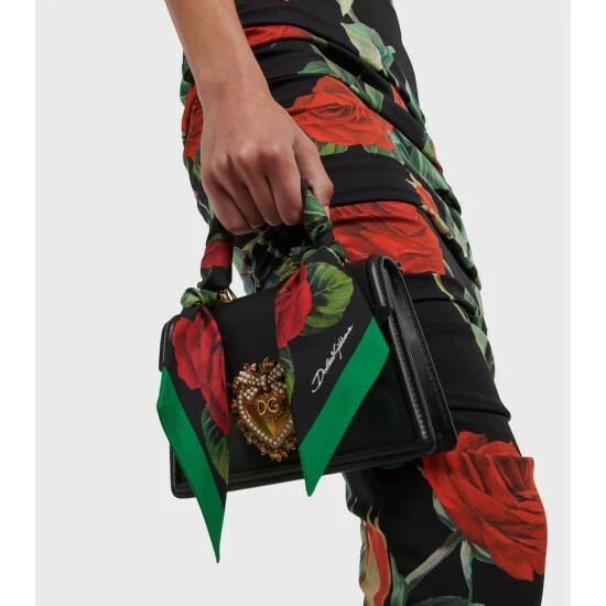 Dolce&Gabbana Floral Silk Twill Scarf - Image 2