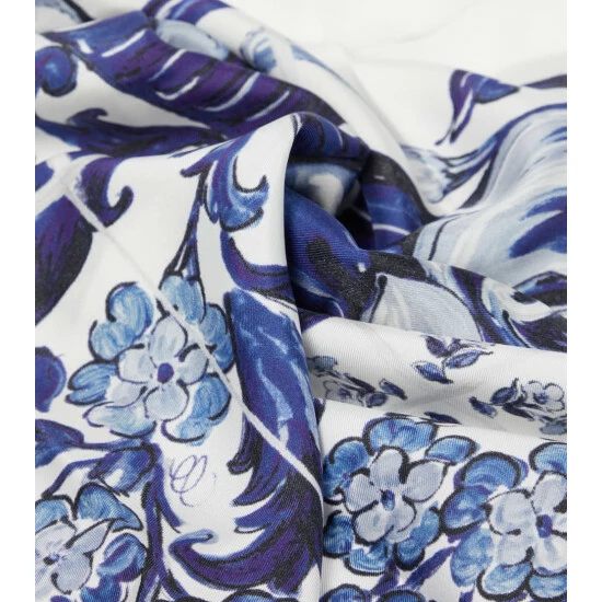 Dolce&Gabbana Printed Silk Scarf - Image 3