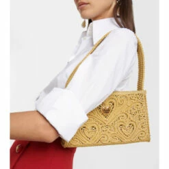 Dolce&Gabbana Cordonetto Lace Shoulder Bag