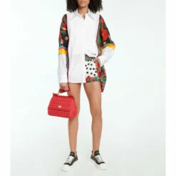 Dolce&Gabbana Portofino Leather Sneakers