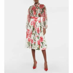 Dolce&Gabbana Floral Silk Blouse